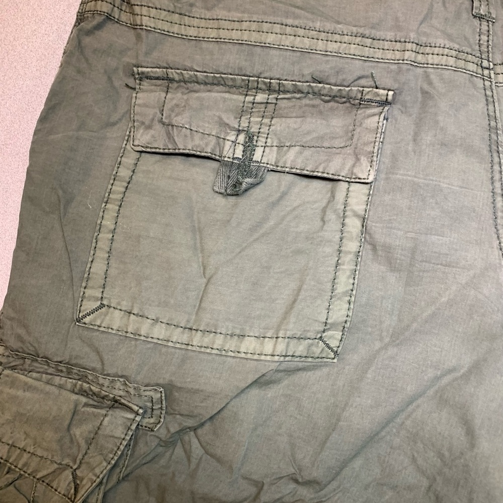 Faded Blue/Grey Cargo Shorts